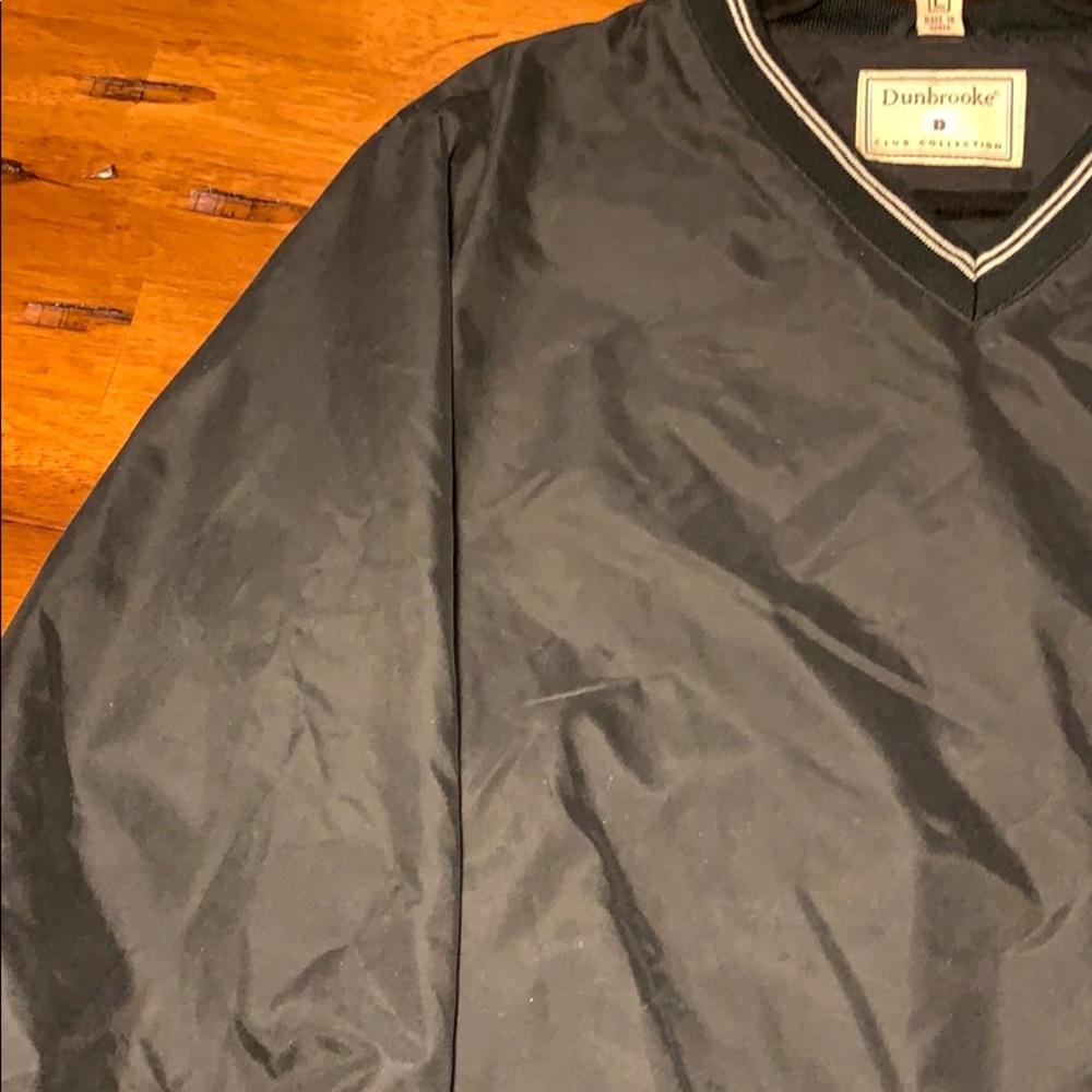 Vintage Dunbrooke Pullover V Neck Windbreaker L - Picture 5 of 7